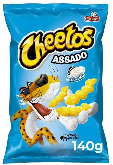 Salgadinho De Milho Onda Requeijão Elma Chips Cheetos Pacote 140g