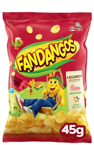 Salgadinho De Milho Presunto Elma Chips Fandangos Pacote 45g