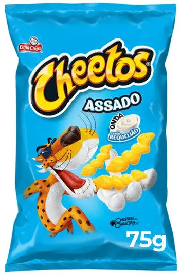 Salgadinho De Milho Onda Requeijão Elma Chips Cheetos Pacote 75g