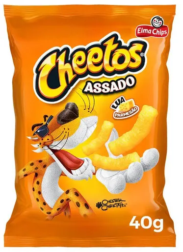 Salgadinho De Milho Lua Parmesão Elma Chips Cheetos Pacote 40g