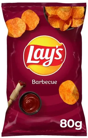 Batata Frita Lisa Barbecue Lays Pacote 80g