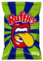 Batata Frita Ondulada Cebola E Salsa Elma Chips Ruffles Pacote 76g