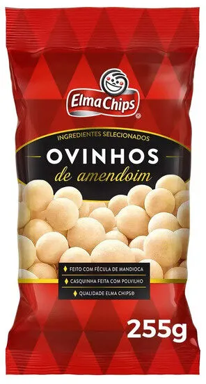 Ovinhos De Amendoim Elma Chips Pacote 255g