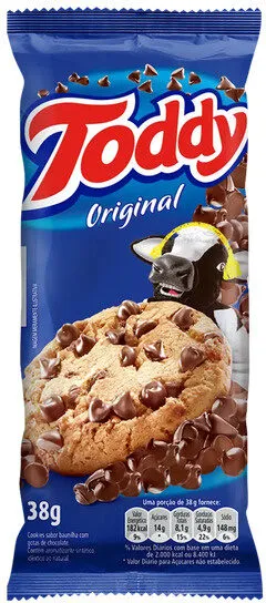 Biscoito Cookie Original Toddy Pacote 38g