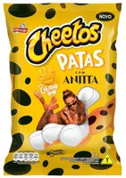 Salgadinho De Milho Cheddar Wow Patas Com Anitta Elma Chips Cheetos Pacote 61g