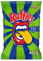 Batata Frita Ondulada Cebola Salsa Elma Chips Ruffles Pacote 40g