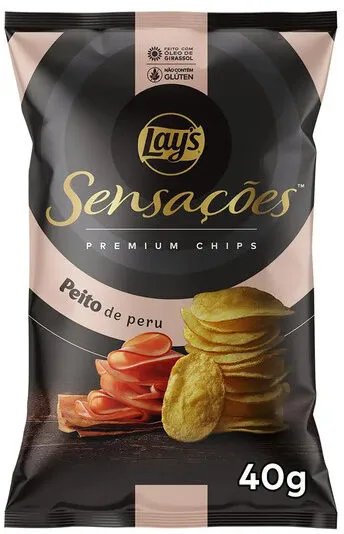 BatataPeito De Peru Lays Sensações Premium Pacote 40g