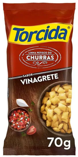 Salgadinho De Trigo Vinagrete Torcida Churras Pacote 70g