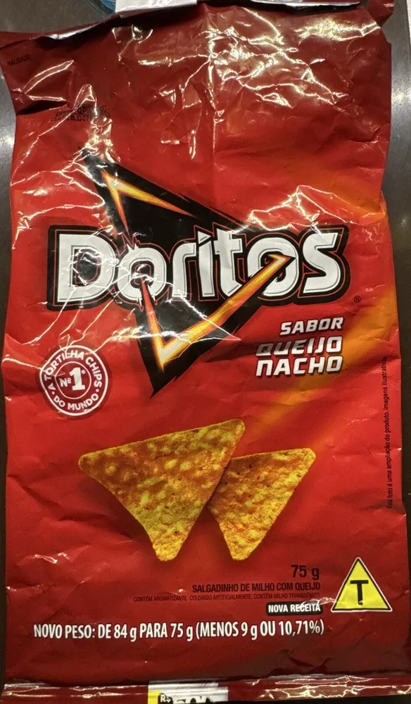DORITOS QUEIJO NACHO 75G ELMA CHIPS M