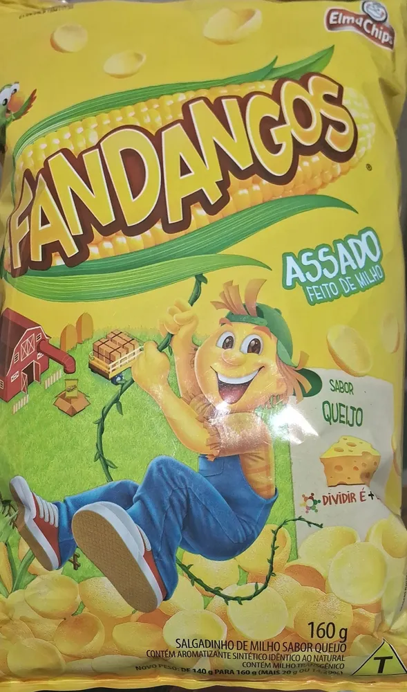 Salgadinho de milho sabor queijo