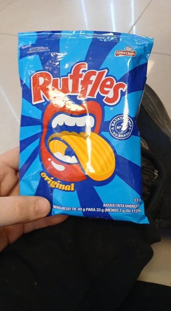 Batata frita ondulada