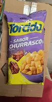 Salgadinho de trigo sabor churrasco
