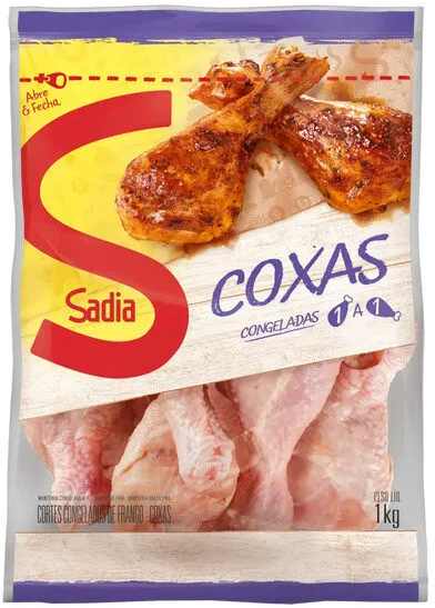 Coxa De Frango Congelada Sadia 1kg