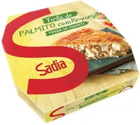 Torta Congelada Palmito E Requeijão Sadia Caixa 500g