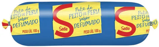 Patê De Peito De Peru Defumado Sadia 100g