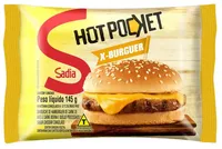 Sanduíche Congelado X Burguer Sadia Hot Pocket Pacote 145g