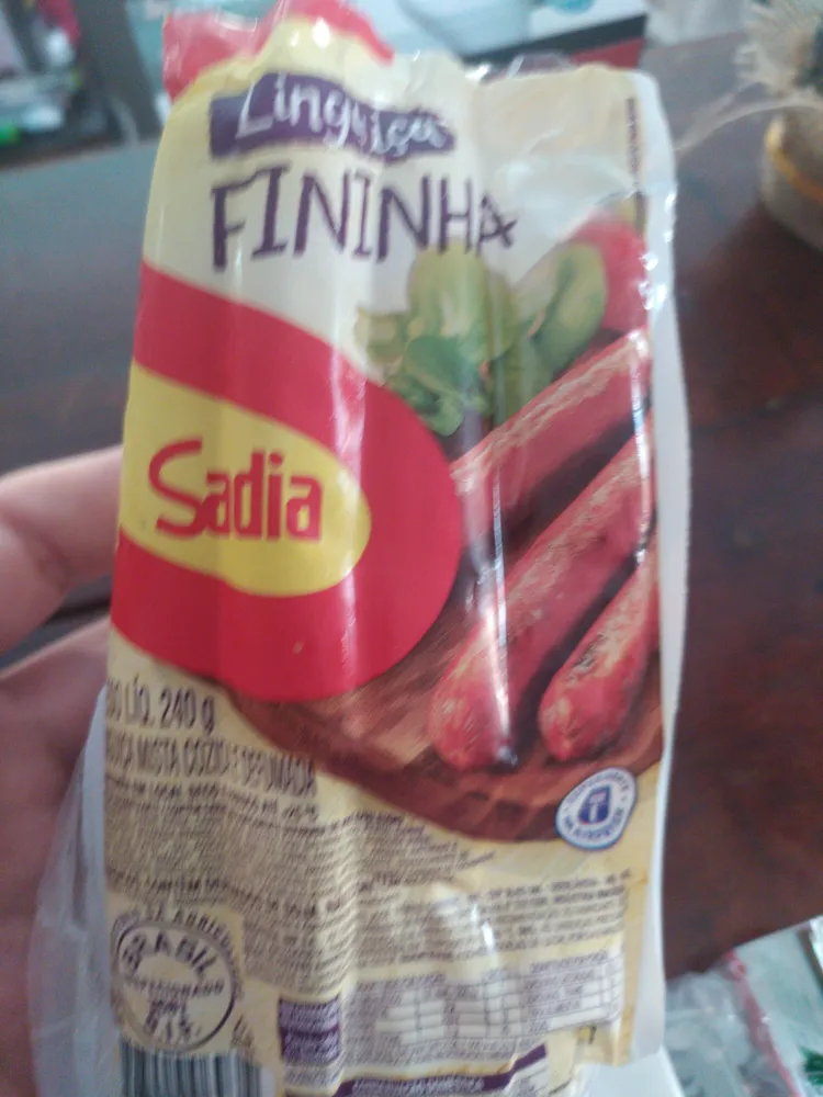 Linguiça Mista Fininha Sadia 240g