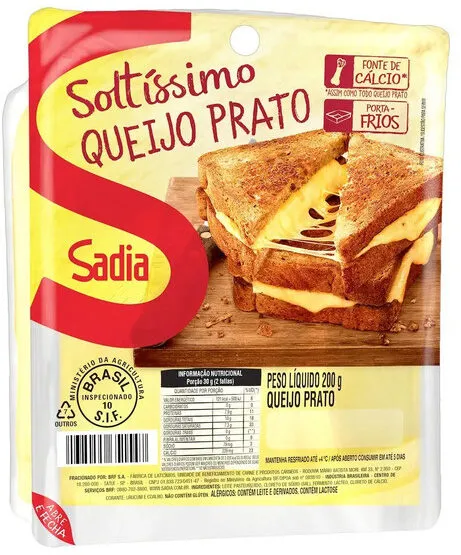 Queijo Prato Fatiado Soltíssimo