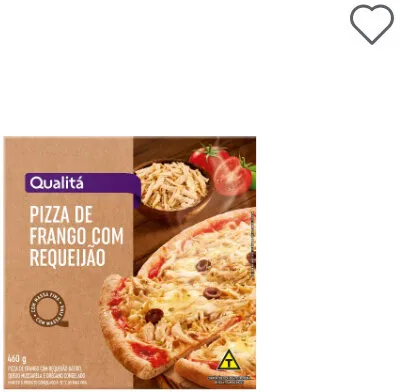 Pizza Frango com Requeijão Qualitá Caixa 460g