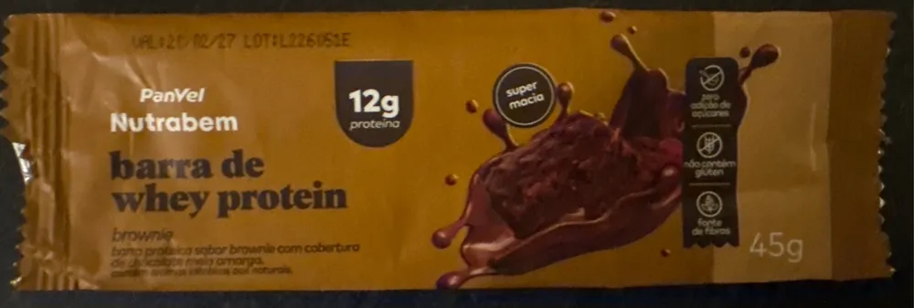 Barra whey protein