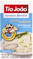 Arroz Carnaroli Tio João Variedades Mundiais Cozinha Italiana Especial Para Risoto 1kg