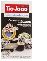 Arroz Sasanishiki Tio João Variedades Mundiais Cozinha Japonesa 1kg