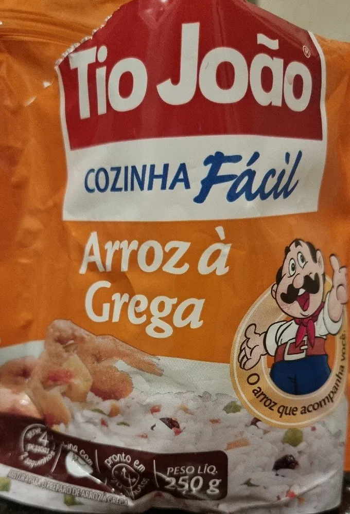Arroz à Grega Tio João Cozinha Fácil 250g