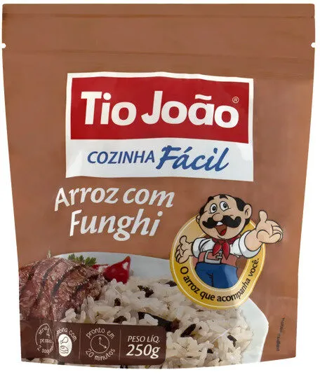 Arroz Com Funghi Tio João Cozinha Fácil 250g