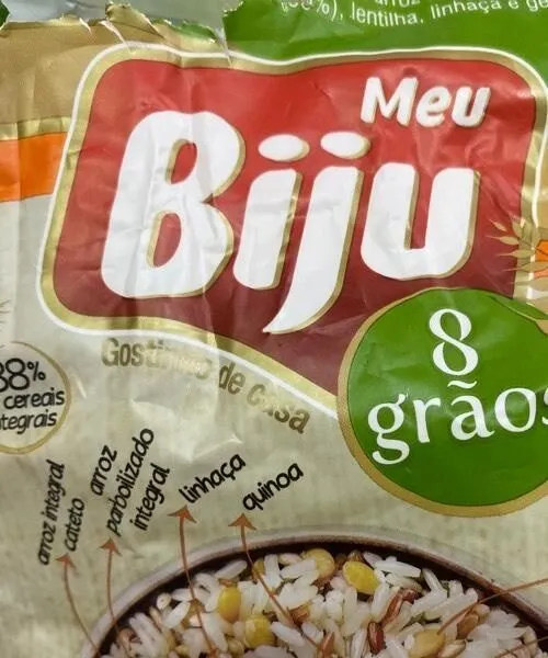 Arroz biju oito grãos  com quinoa