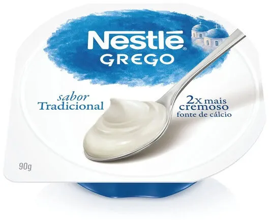 Iogurte Grego Tradicional Nestlé Pote 90g