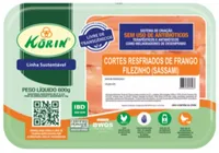 Filezinho Sassami De Frango Resfriado Sem Osso Korin Sustentável Livre De Transgênicos 600g