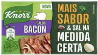 Caldo Tablete Bacon Knorr Mais Sabor Caixa 57g 6 Unidades