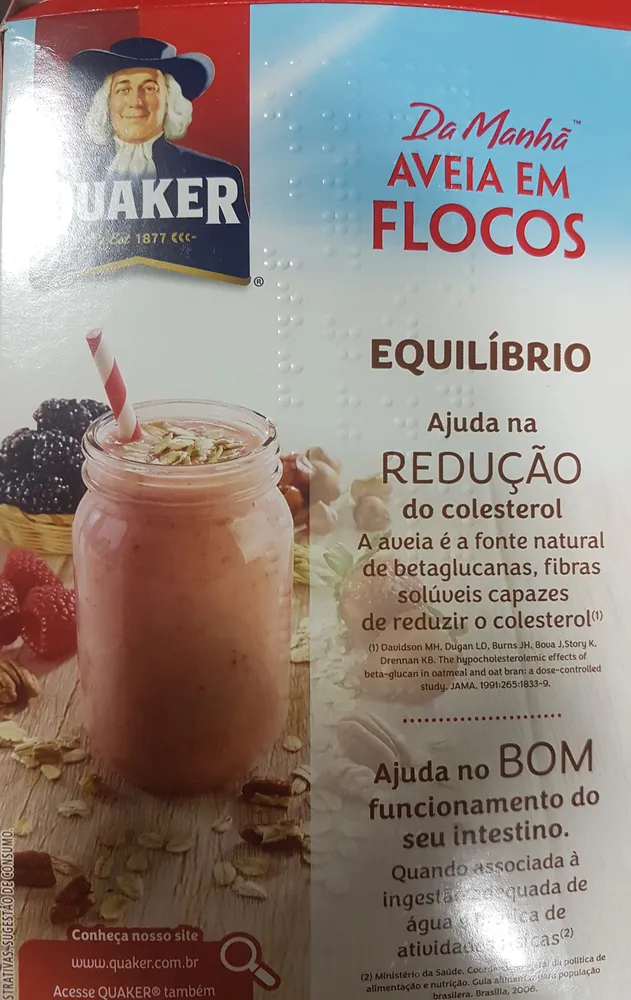 Aveia Flocos Regulares Quaker 200G