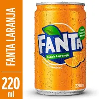 Refrigerante Laranja Fanta Lata 220ml