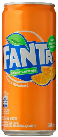 Refrigerante Laranja Fanta Lata 310ml