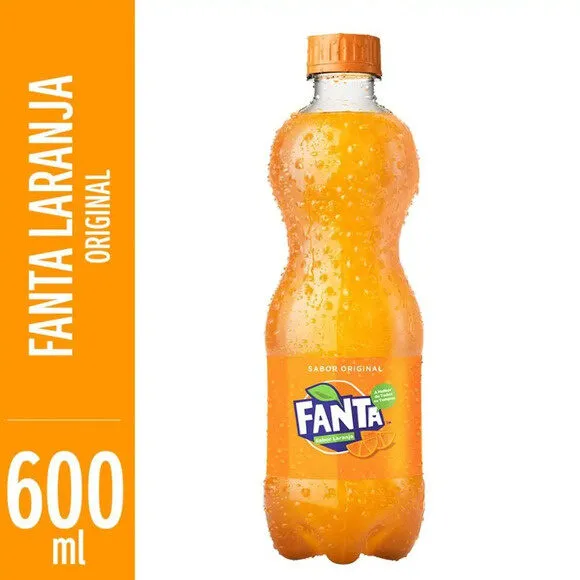 Refrigerante Laranja Fanta Garrafa 600ml