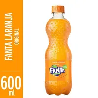 Refrigerante Laranja Fanta Garrafa 600ml