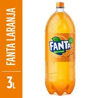 Refrigerante Laranja Fanta Garrafa 3l Embalagem Econômica