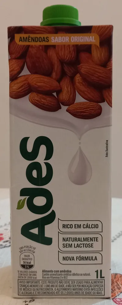 Alimento à base de amêndoa