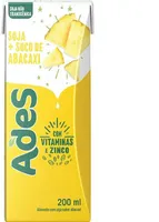 Bebida à Base De Soja Abacaxi Ades Caixa 200ml