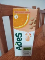 Alimento com soja sabor laranja