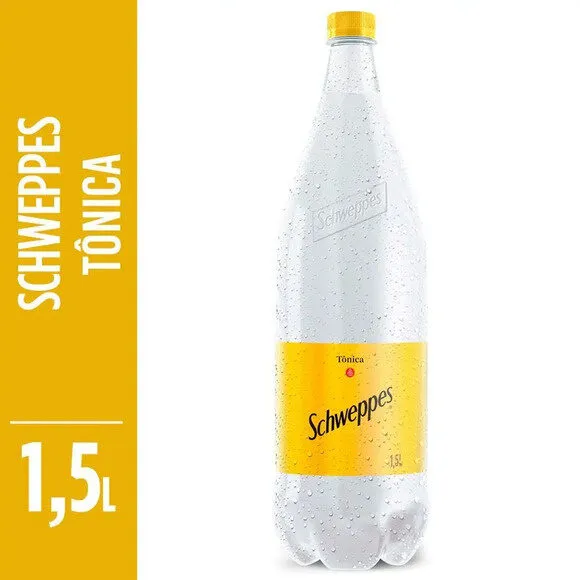 água Tônica Schweppes Garrafa 1,5l