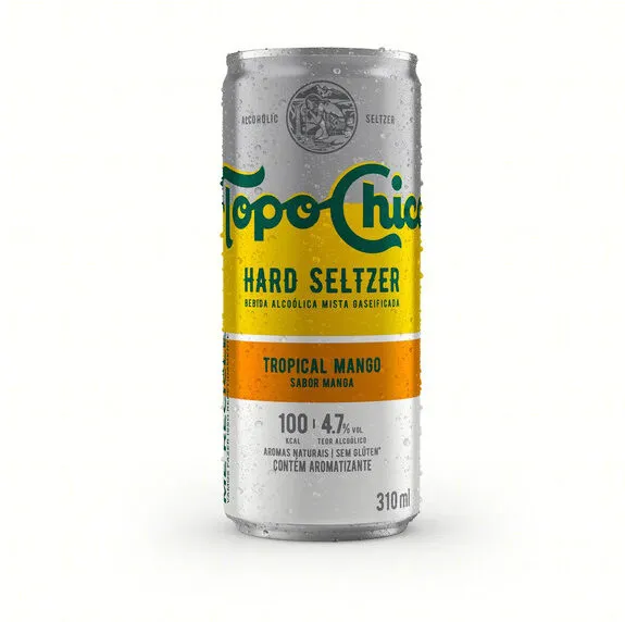 Bebida Mista Alcoólica Gaseificada Manga Topo Chico Hard Seltzer Lata 310ml