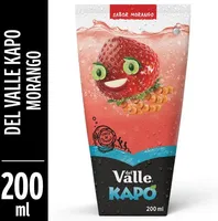 Refresco Adoçado Morango Del Valle Kapo Caixa 200ml