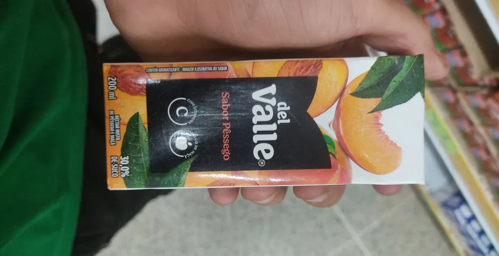 Néctar Pêssego Del Valle Caixa 200ml