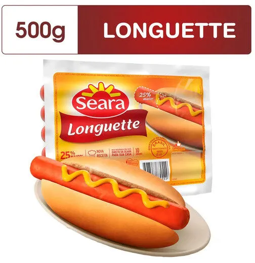 Salsicha Longuete Seara