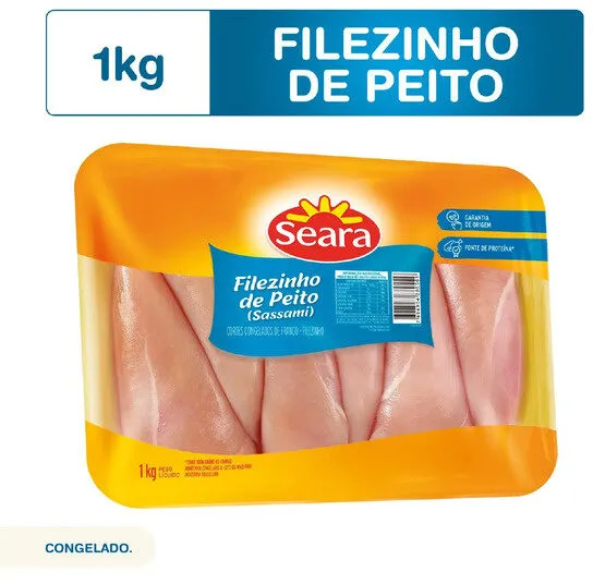 Filezinho Sassami Seara 1kg Bandeja