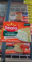 Lasanha Seara 4 Queijos 600gr