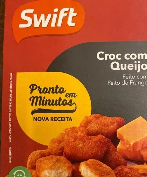 Croc com  Queijo