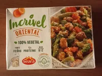 Carne de soja com legumes